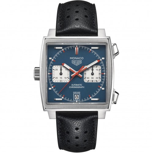 TAG HEUER MONACO "STEVE MCQUEEN" CHRONOGRAPH STEEL - CAW211P.FC6356
