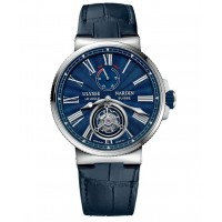 ULYSSE NARDIN MARINE TOURBILLON BLUE STEEL (2022) - 1283-181/E3