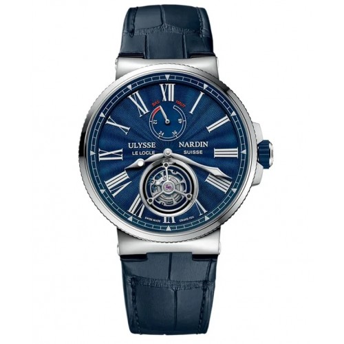 ULYSSE NARDIN MARINE TOURBILLON BLUE STEEL (2022) - 1283-181/E3