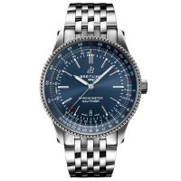 BREITLING NAVITIMER 41 STEEL BLUE DIAL - A17326161C1A1