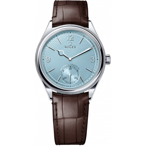 ROLEX PERPETUAL 1908 PLATINUM ICE BLUE DIAL (2026) - 52506