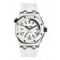 AUDEMARS PIGUET ROYAL OAK OFFSHORE DIVER WHITE STEEL 42MM - 15710ST.OO.A010CA.01