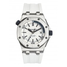 AUDEMARS PIGUET ROYAL OAK OFFSHORE DIVER WHITE STEEL 42MM - 15710ST.OO.A010CA.01
