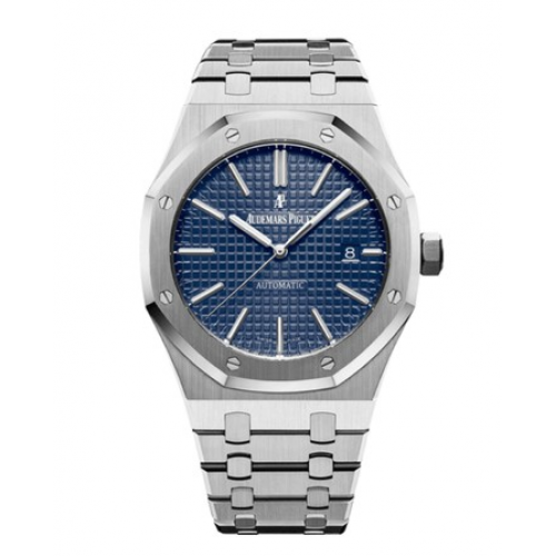 AUDEMARS PIGUET ROYAL OAK 41MM STEEL BLUE DIAL (2017) - 15400ST.OO.1220ST.03