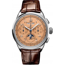 BREITLING PREMIER B25 DATORA 42 STEEL, SALMON DIAL - AB2510201K1P1