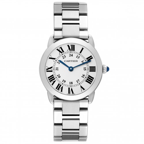 CARTIER RONDE SOLO DE CARTIER STEEL 29MM (2022) - W6701004 CARTIER RONDE SOLO DE CARTIER STEEL 29MM (2022) - W6701004