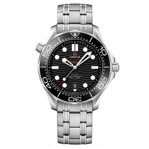 OMEGA SEAMASTER DIVER 300M STEEL BLAK DIAL (2024) - 210.30.42.20.01.001