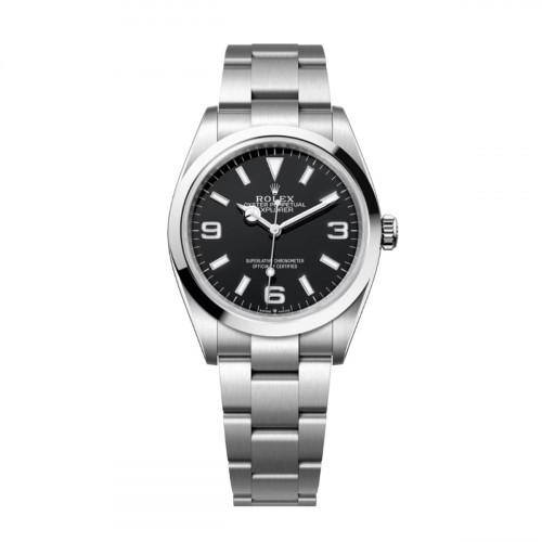 ROLEX EXPLORER 36 STEEL BLACK DIAL (2023) - 124270 