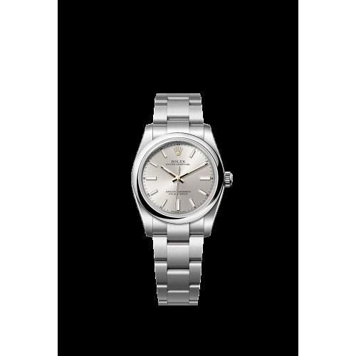 ROLEX OYSTER PERPETUAL 34 STAINLESS STEEL SILVER - 124200 (2024)