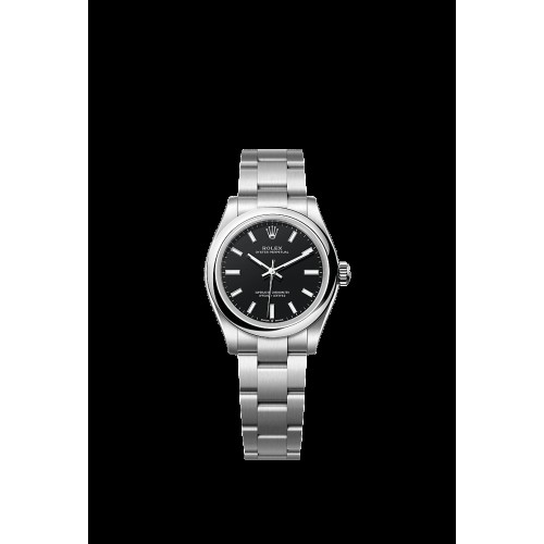 ROLEX OYSTER PERPETUAL 31 STAINLESS STEEL BLACK - 277200 (2025)