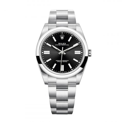 ROLEX OYSTER PERPETUAL 41 STAINLESS STEEL BLACK - 124300 (2023)