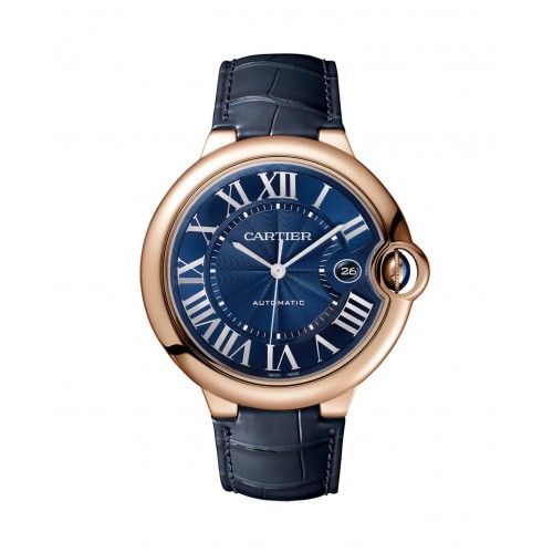 CARTIER BALLON BLEU ROSE GOLD BLUE DIAL (2025) - WGBB0036