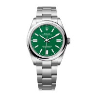 ROLEX OYSTER PERPETUAL 41 STAINLESS STEEL GREEN - 124300 (2023)