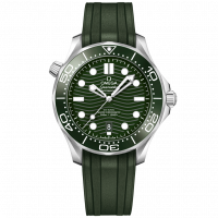 OMEGA SEAMASTER DIVER 300M STEEL GREEN DIAL (2023) - 210.32.42.20.10.001