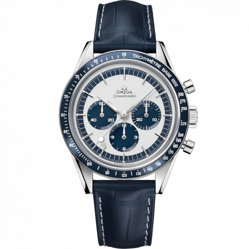OMEGA SPEEDMASTER ANNIVERSARY SERIES STEEL ON LEATHER STRAP (2017) - 31133403002001
