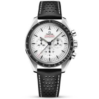 OMEGA SPEEEMASTER PROFESSIONAL STEEL ON LEATHER STRAP WHITE DIAL (2025) - 310.32.42.50.04.002