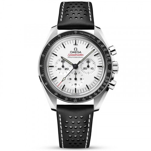 OMEGA SPEEEMASTER PROFESSIONAL STEEL ON LEATHER STRAP WHITE DIAL (2025) - 310.32.42.50.04.002