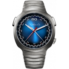 H. MOSER & CIE STREAMLINER FLYBACK CHRONOGRAPH FUNKY BLUE (2022) 6902-1201