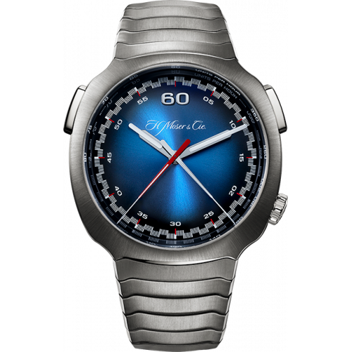 H. MOSER & CIE STREAMLINER FLYBACK CHRONOGRAPH FUNKY BLUE (2022) 6902-1201