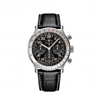 BREITLING NAVITIMER B02 CHRONOGRAPH 41 COSMONAUTE STEEL PLATINUM BEZEL LIMITED EDITION - PB02301A1B1P1