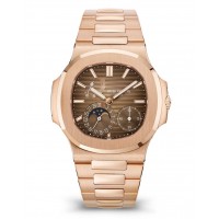 PATEK PHILIPPE NAUTILUS 5712 40mm ROSE GOLD DATE & MOONPHASE (2022) 5712/1R-001