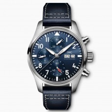 IWC PILOT'S WATCH CHRONOGRAPH 41 STEEL BLUE DIAL (2022) - IW388101