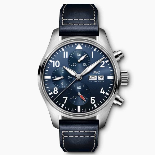 IWC PILOT'S WATCH CHRONOGRAPH 41 STEEL BLUE DIAL (2022) - IW388101
