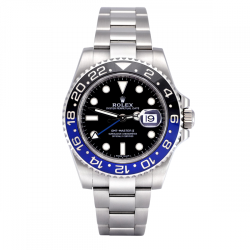 ROLEX GMT MASTER II "BATMAN" STAINLESS STEEL (2018) -116710BLNR