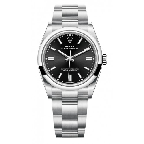 ROLEX OYSTER PERPETUAL 36 STAINLESS STEEL BLACK - 126000 (2025)