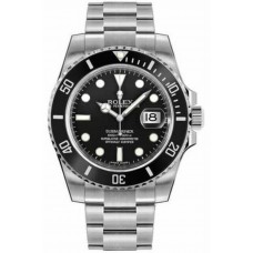 ROLEX SUBMARINER STEEL BLACK DIAL 40MM - 116610LN (2014)