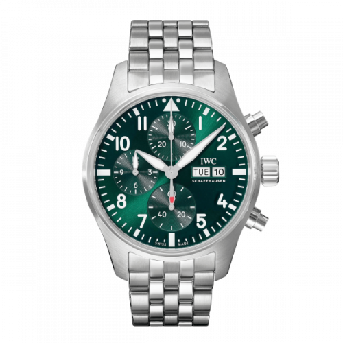 IWC PILOT'S WATCH CHRONOGRAPH 41 STEEL GREEN DIAL (2021) - IW388103 IWC PILOT'S WATCH CHRONOGRAPH 41 STEEL GREEN DIAL (2021) - IW388103