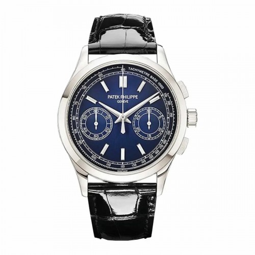 PATEK PHILIPPE COMPLICATIONS CHRONOGRAPH PLATINUM BLUE DIAMONDS (2019) 5170P-001