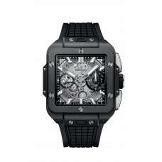 HUBLOT SQUARE BANG UNICO BLACK MAGIC BLACK CERAMIC (2024) - 821.CI.0170.RX
