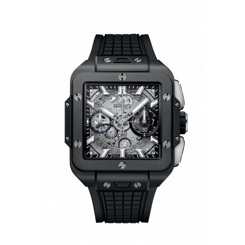 HUBLOT SQUARE BANG UNICO BLACK MAGIC BLACK CERAMIC (2024) - 821.CI.0170.RX