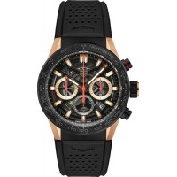 TAG HEUER CARRERA CHRONOGRAPH STEEL & GOLD 43MM AUTOMATIC (2019) - CBG2052.FT6143