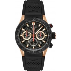 TAG HEUER CARRERA CHRONOGRAPH STEEL & GOLD 43MM AUTOMATIC (2019) - CBG2052.FT6143