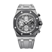 AUDEMARS PIGUET ROYAL OAK OFFSHORE "GHOST" TITANIUM, CERAMIC BEZEL (2019) - 26470IO.OO.A006CA.01