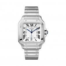 CARTIER SANTOS DE CARTIER WHITE DIAL LARGE MODEL STAINLESS STEEL 39.8MM(2022) - WSSA0018