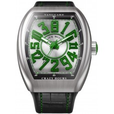 Franck Muller Vanguard Crazy Hour Green Stainless Steel 45MM