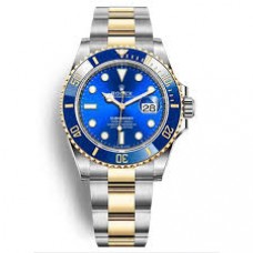 ROLEX SUBMARINER DATE STEEL & YELLOW GOLD "BLUESY" 41mm 126613LB