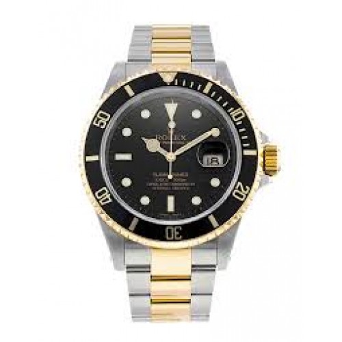 ROLEX SUBMARINER DATE STEEL & YELLOW GOLD 40mm 16613