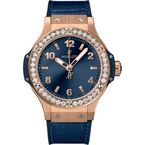 HUBLOT BIG BANG ROSE GOLD BLUE DIAMONDS 38MM(2026) -361.PX.7180.LR.1204