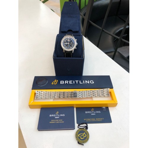 BREITLING NAVITIMER B02 CHRONOGRAPH 41 COSMONAUTE STAINLESS STEEL/PLATINUM- PB02301A1B1P1 (1 of  362) 2022
