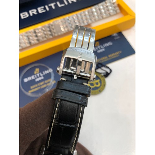 BREITLING NAVITIMER B02 CHRONOGRAPH 41 COSMONAUTE STAINLESS STEEL/PLATINUM- PB02301A1B1P1 (1 of  362) 2022