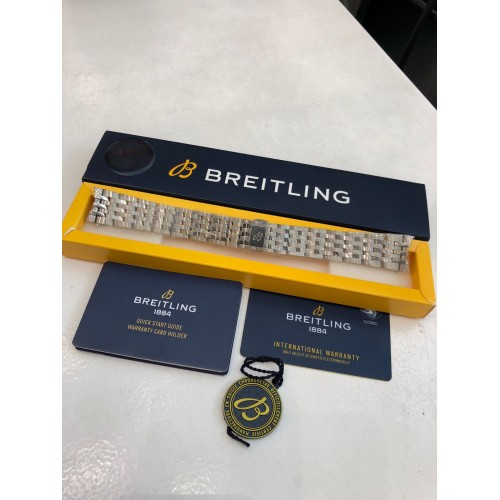 BREITLING NAVITIMER B02 CHRONOGRAPH 41 COSMONAUTE STAINLESS STEEL/PLATINUM- PB02301A1B1P1 (1 of  362) 2022