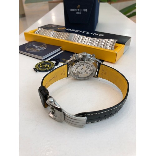 BREITLING NAVITIMER B02 CHRONOGRAPH 41 COSMONAUTE STAINLESS STEEL/PLATINUM- PB02301A1B1P1 (1 of  362) 2022