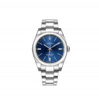 ROLEX OYSTER PERPETUAL BLUE STAINLESS STEEL 39MM - 114300(2019)