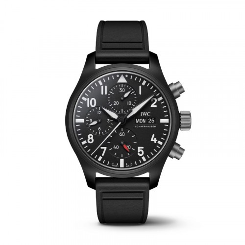 IWC PILOT'S WATCH CHRONOGRAPH TOP GUN BLACK CERAMIC 41MM(2025) - IW389401