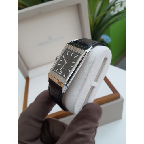 JAEGER LECOULTRE GRANDE REVERSO ULTRA-THIN 1931 STAINLESS STEEL BLACK DIAL - Q2788570