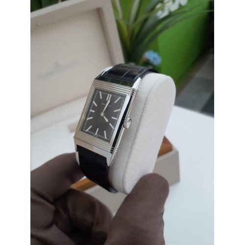 JAEGER LECOULTRE GRANDE REVERSO ULTRA-THIN 1931 STAINLESS STEEL BLACK DIAL - Q2788570